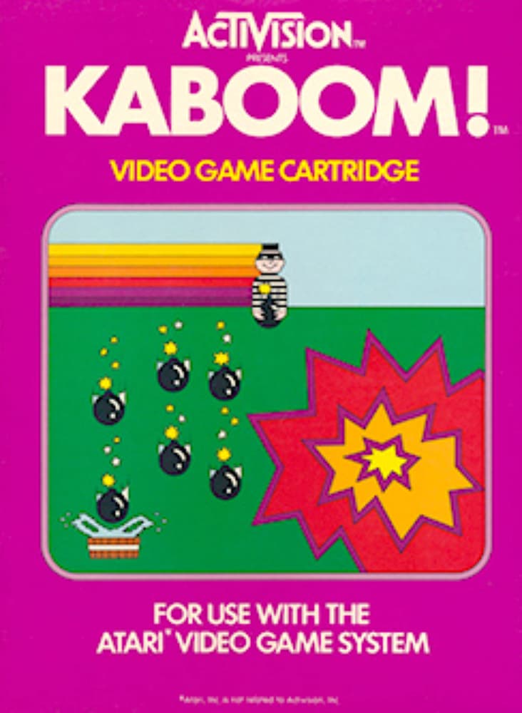 atari kaboom - Activision.. Kaboom! Video Game Cartridge For Use With The Atari Video Game System